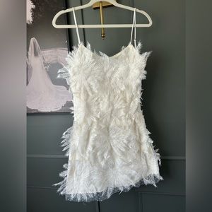 White bride dress
